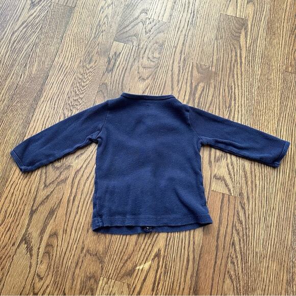 Carter’s navy blue outfit bundle for baby boy, size 9M (4 pieces) - Picture 3 of 10